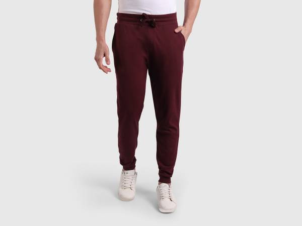 United Colors of Benetton Solid Men White Track Pants
