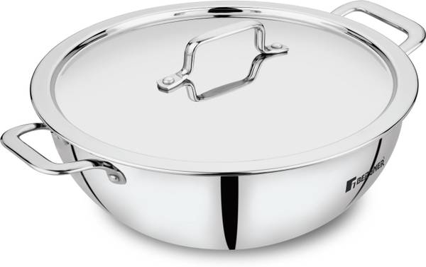 BERGNER Tripro Kadhai 30 cm diameter with Lid 7 L capacity - Price History