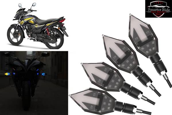 Smarter Ride Front, Rear, Side LED Indicator Light for Honda Shine 125
