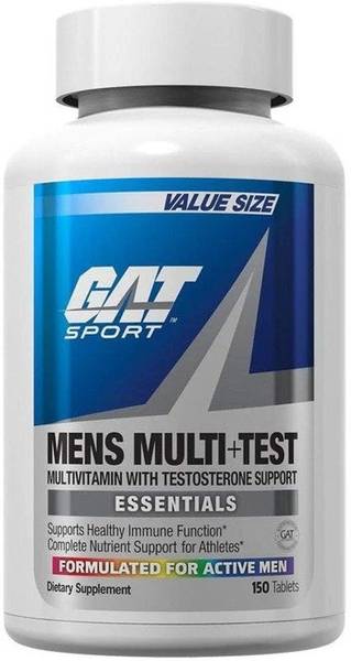 GAT Sport Men's Multi +Test Multivitamin with Testosterone Support