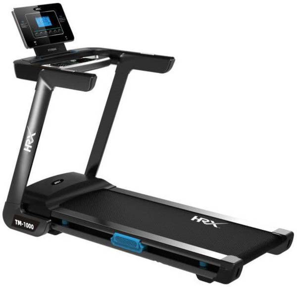 HRX TM-1000 Foldable Fitness Machine Best for Home Gym Auto Incline Cardio Equipment Treadmill