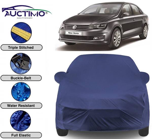 AUCTIMO Car Cover For Volkswagen Vento With Mirror Pockets