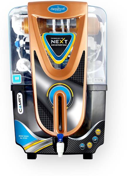 Aqua Fresh Copper black camry 12 ltr +water filter 12 L RO + UV + UF + TDS Water Purifier