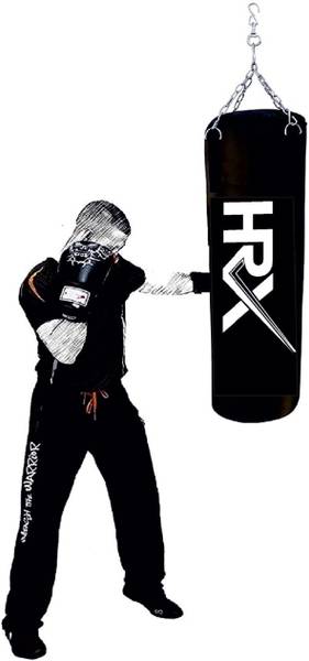 HRX Boxing Punching Bag Filled Hanging Bag