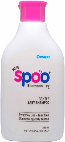 Spoo Shampoo for Babies,Gentle & No Tears Shampoo,For Newborns & Infants (0-2 Years)