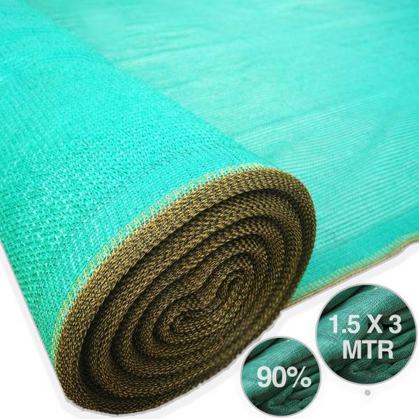 Buildingshop UV Garden Net For Balcony 90% Sun Block-(1.5 Meter(5 Ft) X 3 Meter(10 Ft)) Portable Green House