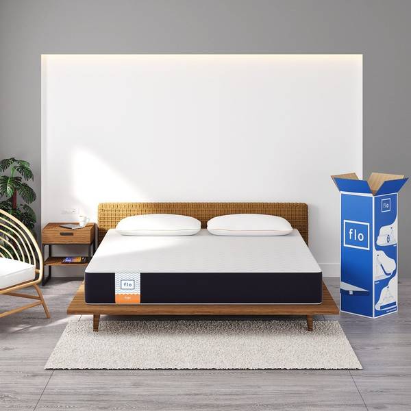 FLO ERGO Memory Foam 6 inch Single PU Foam Mattress