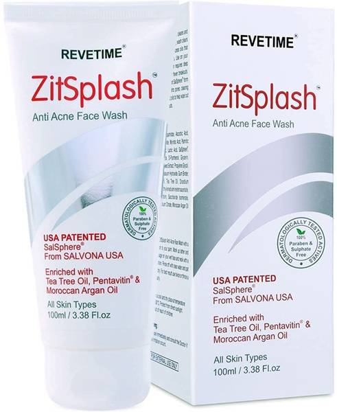 REVETIME ZitSplash Anti-Acne Hypoallergenic Face Wash