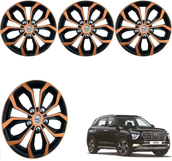 16 inch black wheel shop caps for creta