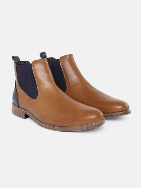 Office tan chelsea boots best sale