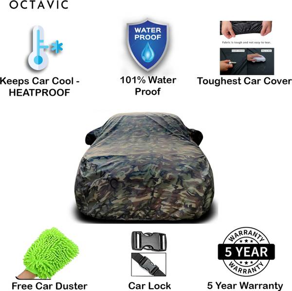 APNEK Car Cover For Maruti Suzuki Baleno (With Mirror Pockets)