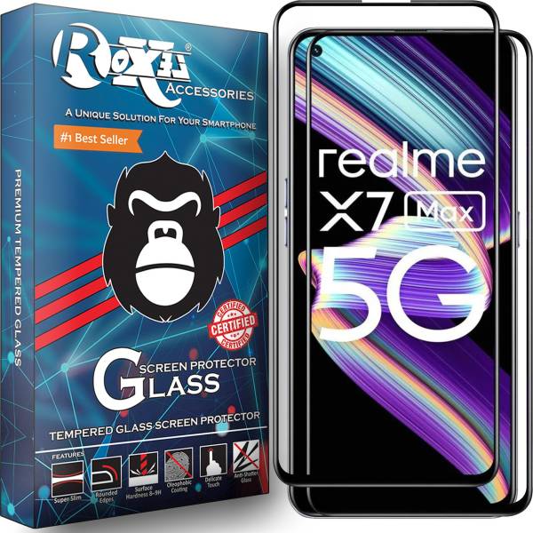 Roxel Tempered Glass Guard for Realme X7 Max