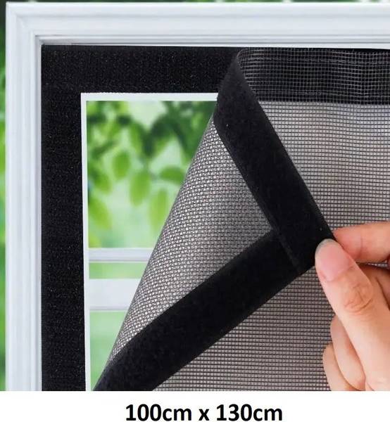 Home Concept Fibre Adults Washable Fiberglass Pre-Stitched Window Mosquito Net