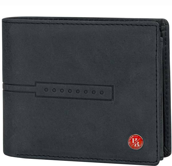 HORNBULL Men Trendy, Casual Black Genuine Leather Wallet
