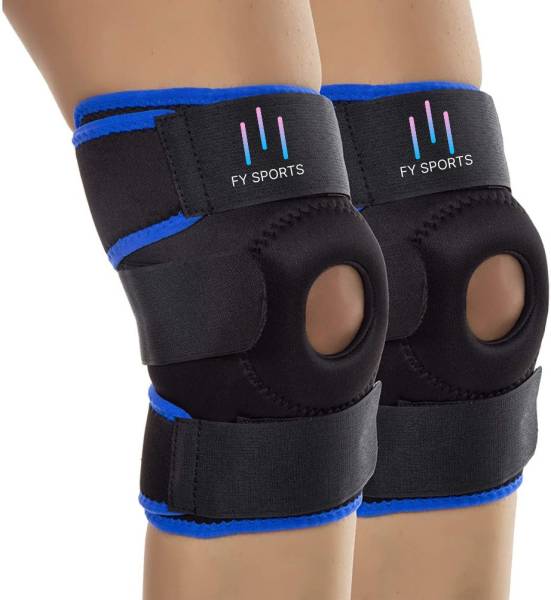 FY Sports Knee Cap Support belt brace for Knee Pain Relief Open Patella Women and Men Knee Support