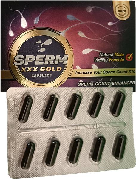 Dr Chopra Dr_Chopra Sperm XXX Gold Capsule For Men Sperm count Enhancer Pack of 5