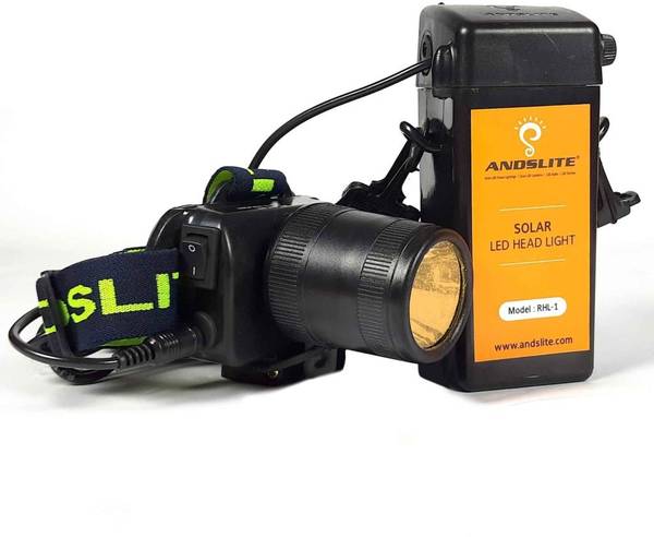 ANDSLITE Rhl1 Yellow color Led 10 hrs Torch Emergency Light