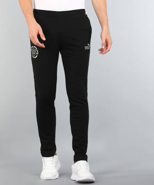 PUMA x1DER Design Core Pants Solid Men Black Track Pants