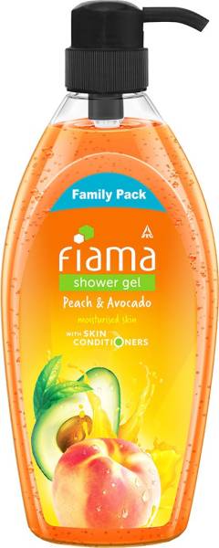FIAMA Peach and Avocado Shower Gel with Skin Conditioners