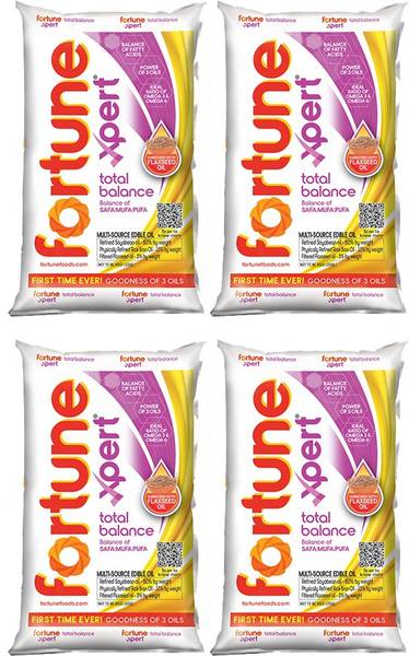 Fortune Xpert Total Balance Soyabean Oil Pouch