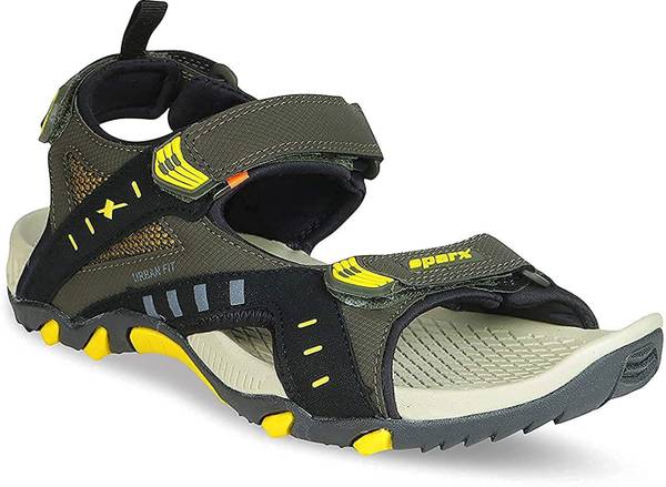 Sparx yellow sandals discount