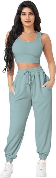 DHUNKI Solid Women Jumpsuit