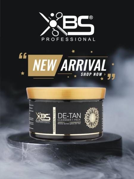 Xbs professional de-tan cleanser pack removes tan and lightens skin tone best result