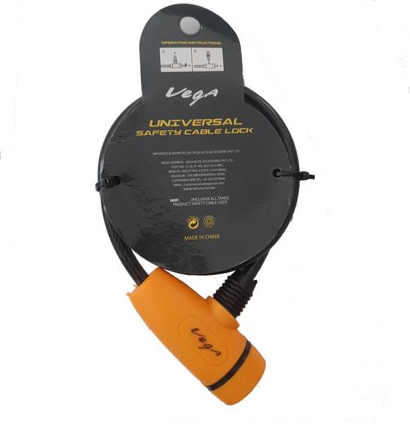 Vega best sale helmet lock