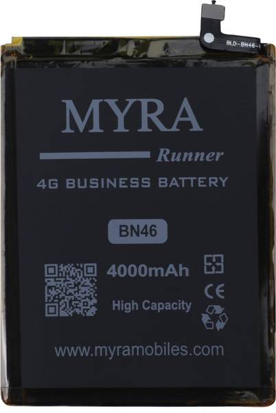 MYRA Mobile Battery For Xiaomi Bn46 Redmi Y3, Redmi Note 6, Redmi 7, Redmi Note 7 Pro, Redmi Note 8