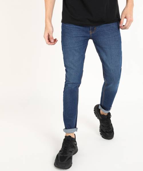 NUMERO UNO Skinny Men Dark Blue Jeans Price History