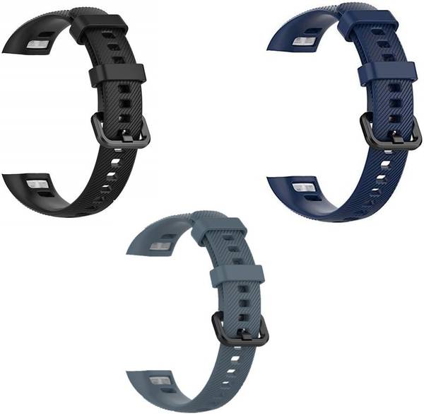 MOBISINGH Smart Watch Belt Combo for HONOR BAND 4 & 5 (Not for HONOR BAND 6/3) Smart Band Strap