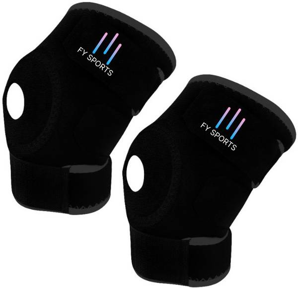 FY Sports Adjustable Knee Cap Support Brace Sports Gym Running