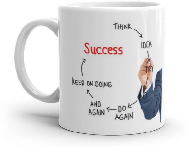 RMC Success Cycle motivations print mug Ceramic Coffee Mug