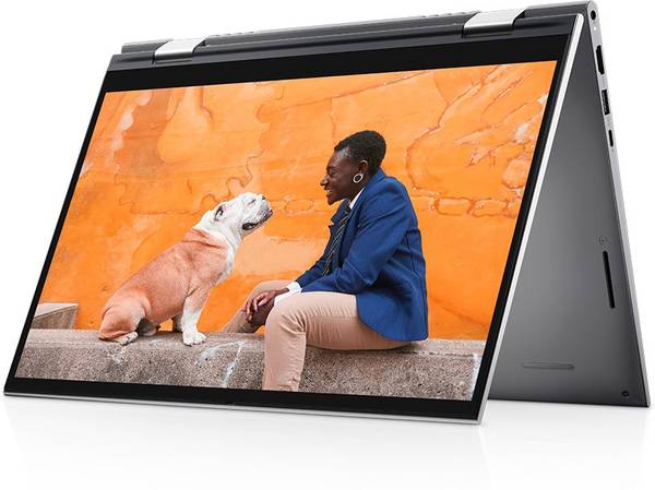 DELL Inspiron Core i3 11th Gen - (8 GB/256 GB SSD/Windows 11 Home) INSPIRON 5410 2 in 1 Laptop  (14 inch, Platinum Silver, 1.5 kg, With MS Office)