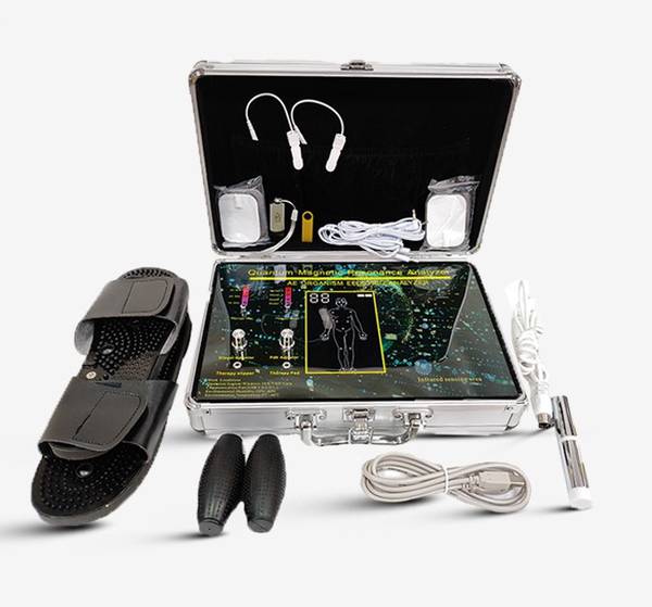 ARG HEALTHCARE Quantum Resonance magnetic Body Therapy Analyzer 3 in 1 Machine and 54 Reports Body Fat Analyzer