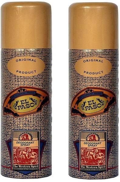 LOMANI Paris El Paso Deodorant Spray 200ml (Pack of 2) Deodorant Spray - For Men