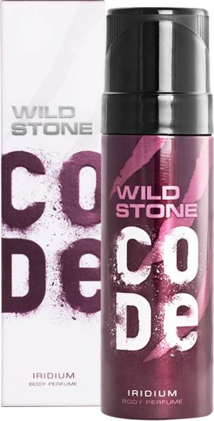 Wild Stone CODE Iridium Long Lasting No Gas Body Spray for Men |Designed in France| Deodorant Spray - For Men