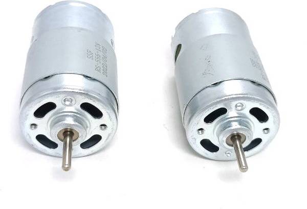 Electronics Crafts 555 12 Volt High Speed DC motar and high torqe And high RPM (pack of 2) Electronic Components Electronic Hobby Kit