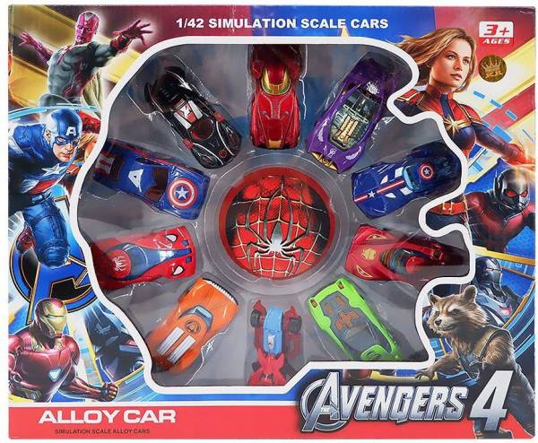 Fortune Pearl Die Cast High quality Metal car for kids Avenger metal cars for kids