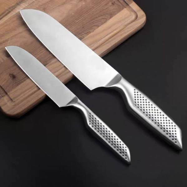 YELONA 2 Pc Stainless Steel Knife Set High Carbon Ultra Sharp Rustproof Cleaver,Pairing Vegetable Kitchen & Cooking