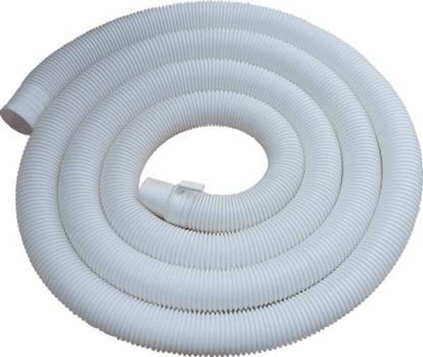 Torzen 5 Meter Washing machine Outlet pipe White Hose Pipe