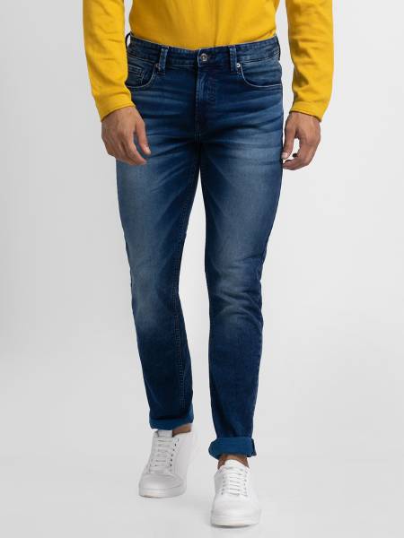 Spykar Regular Men Blue Jeans