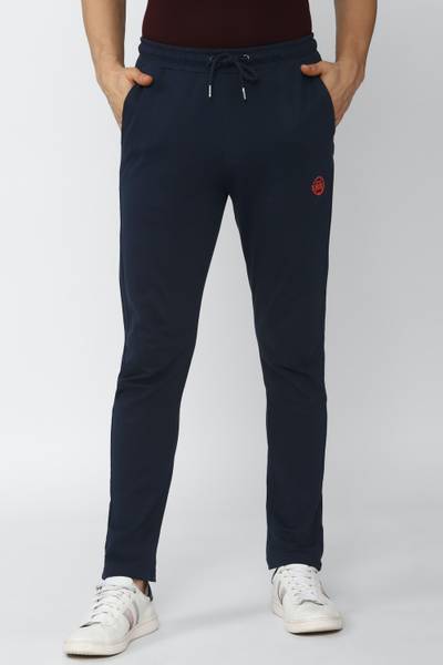 VAN HEUSEN Printed Men Dark Blue Track Pants