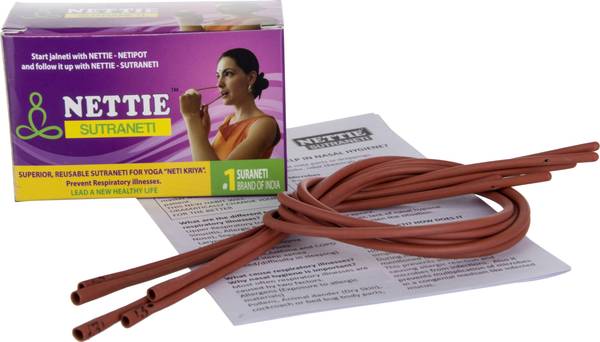 NETTIE Rubber Orange Neti Pot