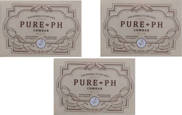 Pure PH For Normal to Dry Skin Combar 100% vegetarian soap