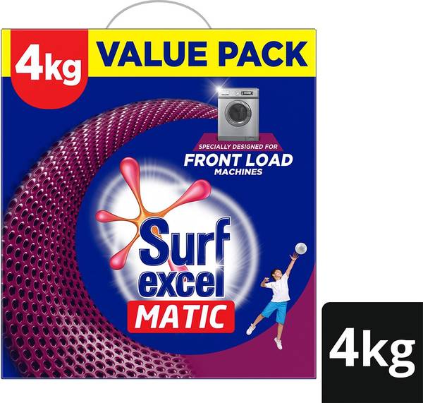 Surf excel Matic Front Load Detergent Powder 4 kg