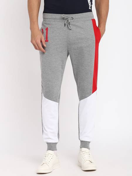 abof by Aditya Birla Colorblock Men Multicolor Track Pants Price