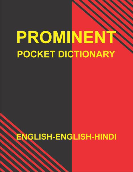 Prominent Pocket Dictionary(English -English -Hindi)