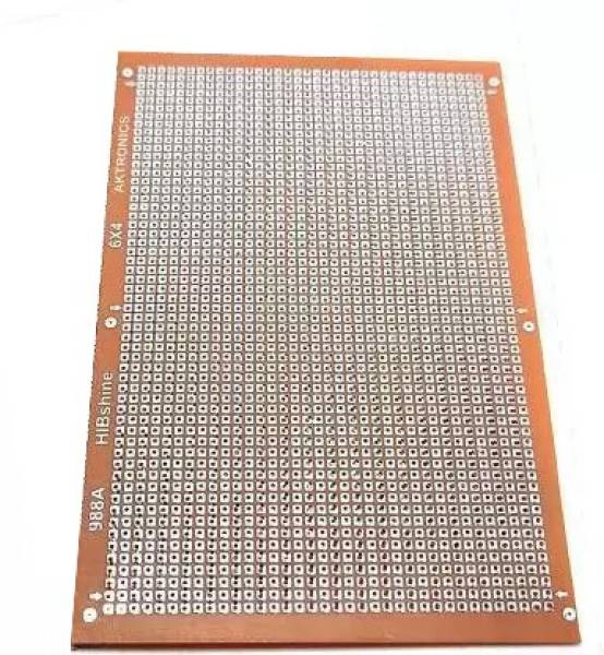 SYMFONIA 15X10 CM PCB General Purpose Printed Circuit Board Mini Zero PCB Board Pack of 1 Electronic Components Electronic Hobby Kit