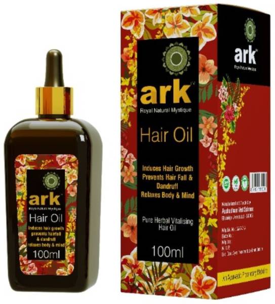 ARK Herbal Hair Oil with 15 and More Natural Oils and Extracts for All Type of Hair Problem (100ml) Hair Oil (100 ml) Hair Oil